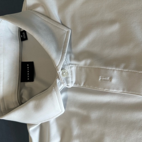 Dunning‎ Elegant White Golf Polo Shirt - Picture 3 of 3